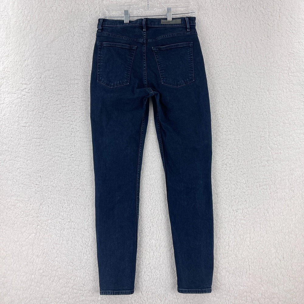GRLFRND Kendall‎ Skinny Leg Jeans Womens Size 29 Blue Denim High-Rise USA Made - Picture 9 of 16
